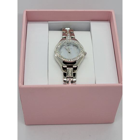 Folio Women\'s Crystal Stainless Steel Watch #6